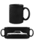 Aperçu: 'Mercedes-Benz 280 C (W114)' Silhouette - Tasse Noire - Noir - Devant