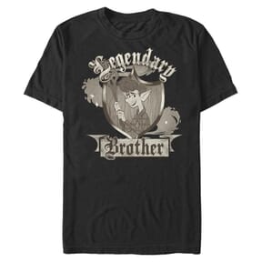 Pixar - En avant - Ian Legendary Lil Brother - Homme T-shirt - Noir - Devant