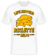 Aperçu: Life Happens Raclette Helps - T-shirt standard Homme - Blanc - Devant