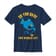 Aperçu: Disney - Aladin - Genie Mo Wishes - Enfant T-shirt - Bleu marine - Devant