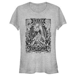 Disney Classics - L'étrange Noël de monsieur Jack - Sally Salley Neauvou - Halloween - Femme T-shirt - Gris chiné - Devant
