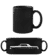 Aperçu: 'Chevrolet Impala SS 1964' Silhouette - Tasse Noire - Noir - Devant