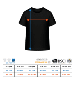 Pixar - En avant - Ian Legendary Lil Brother - Enfant T-shirt - Tableau des tailles