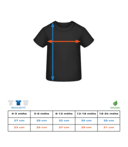 Miniversion Of Mum - T-shirt Bébé - Tableau des tailles