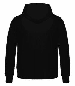 Happy Wife Happy Life - Sweat à capuche Homme - Noir - Derrière