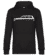 Aperçu: 'Audi 80 Variant F103' Silhouette - Sweat à capuche premium Unisexe - Noir - Devant