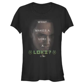 Marvel - Loki - Loki What - Femme T-shirt - Noir - Devant