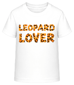 Leopard Lover - T-shirt shirtinator Enfant - Blanc - Devant