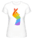 Aperçu: Queer Doigts Coeur -  T-shirt Shirtinator femme - Blanc - Devant