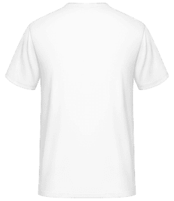 Life Happens Raclette Helps - T-shirt standard Homme - Blanc - Derrière