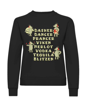 Reindeers · Sweatshirt Femme