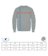Aperçu: Merry Christmas Pixel Monster - Sweatshirt Homme AWDis - Blanc - Messung