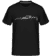 Aperçu: 'Chevrolet Corvette C6 Z06' Silhouette -  T-Shirt Shirtinator homme - Noir - Devant
