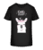 Preview: Unicorn Lama - Kid's Organic T-Shirt Stanley Stella 2.0 - Black - Front