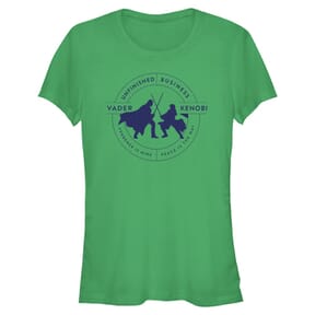 Star Wars - Obi-Wan Kenobi - Obi-Wan Kenobi & Darth Vader Unfinished Business Duel - Femme T-shirt - Vert irlandais - Devant