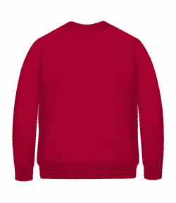 Brother Elf - Kid's Sweatshirt - Red - Back