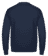 Aperçu: Merry Christmas Pixel Monster - Sweatshirt Homme - Bleu marine - Hinten