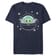 Aperçu: Star Wars - The Mandalorian - The Child Snow Child - Christmas - Homme T-shirt - Bleu marine - Devant