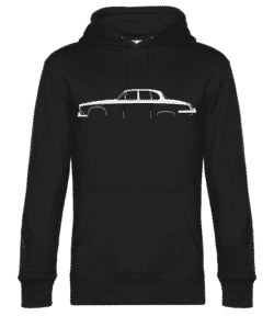 'Jaguar 420' Silhouette - Sweat à capuche premium Unisexe - Noir - Devant