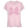 Aperçu: Disney Classics - Mickey Mouse - Minnie Mouse Pink Leopard - Femme T-shirt - Rose - Devant