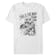 Aperçu: Star Wars - The Mandalorian - Mandalorian & the Child Way to My Heart - Valentine's Day - Homme T-shirt - Blanc - Devant
