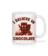 Aperçu: I Believe In Chocolate - Mug en céramique blanc - Blanc - Devant