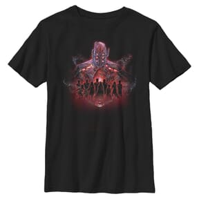 Marvel - Eternals - Arishem The Judge Red Eternals - Enfant T-shirt - Noir - Devant