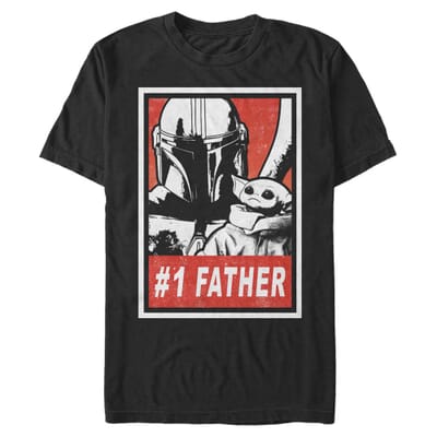 Star Wars - The Mandalorian - Mando et l'Enfant Galaxy Dad - Father's Day - Homme T-shirt