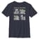 Aperçu: Star Wars - The Mandalorian - Mando & Child Mando Four - Enfant T-shirt - Bleu marine - Devant