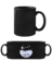 Aperçu: Je Rêve D’un Noël Blanc - Tasse Noire - Noir - Devant