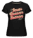 Aperçu: Jesus Is The Reason For The Season -  T-shirt Shirtinator femme - Noir - Devant