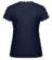 Aperçu: Caferacer Helmet -  T-shirt Shirtinator femme - Bleu marine - Derrière