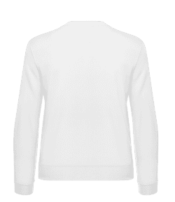 Merry Christmas Pixel Monster - Sweatshirt Femme - Blanc - Derrière