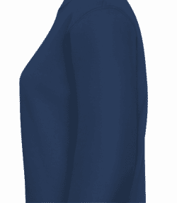 Je Rêve D’un Noël Blanc - Sweatshirt Femme - Bleu marine - Gauche