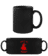 Preview: Chinese Zodiac Year Of The Rabbit - Black Mug - Black - Front
