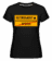 Preview: Retirement Sign -  Shirtinator Women's T-Shirt - Black - Front