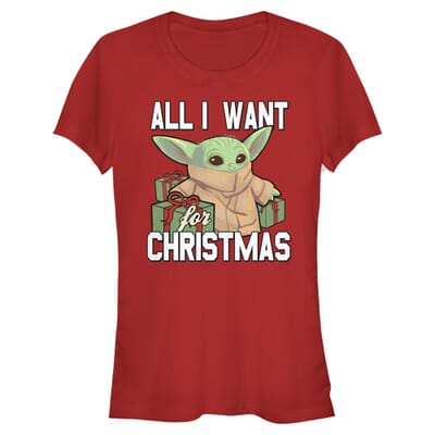 Star Wars - The Mandalorian - L'Enfant Christmas Baby V2 - Christmas - Femme T-shirt