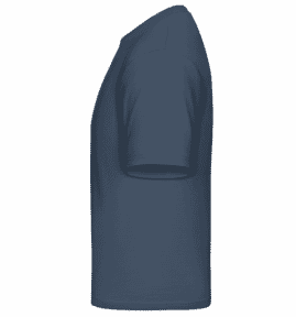 Goblin -  T-Shirt Shirtinator homme - Bleu denim - Gauche