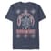 Aperçu: Star Wars - Darth Vader Invadesia - Christmas - Homme T-shirt - Bleu marine chiné - Devant