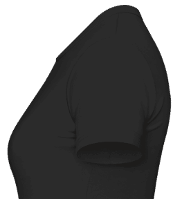 Reggae Unicorn - Crop top - Noir - Gauche
