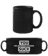 Aperçu: You Will Be Missed - Tasse Noire - Noir - Devant
