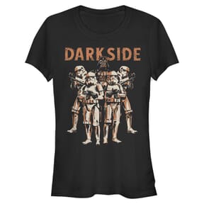 Star Wars - Vader & Troopers Standing Room Only - Femme T-shirt - Noir - Devant