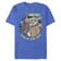 Aperçu: Star Wars - The Mandalorian - Skupina Threes A Charm - Homme T-shirt - Bleu royal chiné - Devant