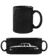 Aperçu: 'Jaguar 420' Silhouette - Tasse Noire - Noir - Devant