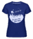 Aperçu: Je Rêve D’un Noël Blanc -  T-shirt Shirtinator femme - Bleu royal - Devant