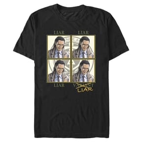Marvel - Loki - Loki Liar Or Variant - Homme T-shirt - Noir - Devant