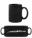 Aperçu: 'Jaguar XJ220' Silhouette - Tasse Noire - Noir - Devant