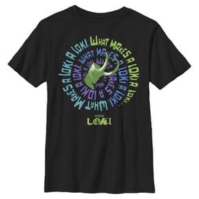 Marvel - Loki - Loki So Many Times - Enfant T-shirt - Noir - Devant