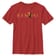 Aperçu: Star Wars - Obi-Wan Kenobi - Obi-Wan Kenobi Kenobi Two Suns Logo - Enfant T-shirt - Rouge - Devant