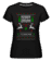 Aperçu: Merry Drunk I Am  Christmas -  T-shirt Shirtinator femme - Noir - Devant